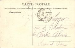 El Saint Pierre L canal de alimentacion y el pescado de Caen Bouluvard de la POSTAL de la VENDIMIA hace compras