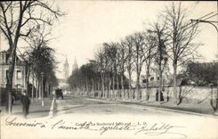 POSTAL Caen de la VENDIMIA el bulevar de Bertand
