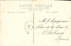 POSTAL Caen de la VENDIMIA los hoyos Jullen santo
