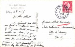 POSTAL MODERNA Caen que el rio L adorna