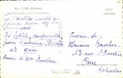 POSTAL MODERNA Caen camina en el gran curso