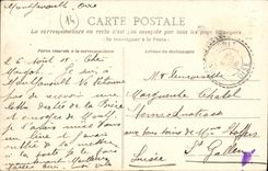 La POSTAL Caen de la VENDIMIA los bordes de L adorna el gran curso