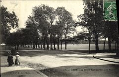 POSTAL Caen de la VENDIMIA el curso Sadi Carnot y Prair