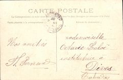 POSTAL Caen Sadi Carnot de la VENDIMIA