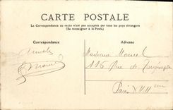 Curso de Caen Cafarelli de la POSTAL de la VENDIMIA