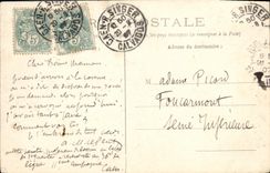 La POSTAL Caen L de la VENDIMIA adorna antes de parar