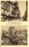 Accesos del St Jean de la calle de Caen de la POSTAL de la VENDIMIA de L hotel D Inglaterra Militaria