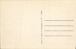 La POSTAL Caen Hiver L St Jean Neigue de la VENDIMIA de la iglesia cubre las ruinas de alrededor Hiver 1944 1945 Militaria