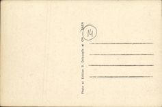 POSTAL Caen julio junio de la VENDIMIA junto en el ahorrador y el Notre Dame Militaria del St de los districtos