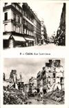 Calle Saint Jean Militaria de Caen de la POSTAL de la VENDIMIA
