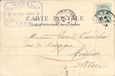 La POSTAL de la VENDIMIA acuartela Hamelin Caen Militaria