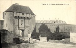 POSTAL Caen de la VENDIMIA los cuarteles del castillo