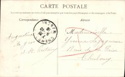 La POSTAL Caen Caserne Hamelin de la VENDIMIA dimensiona L Orne Militaria