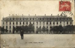 La POSTAL Caen Caserne de la VENDIMIA dimensiona Militaria norteno