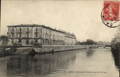 POSTAL Caen de la VENDIMIA los cuarteles de Hamelin vistos de la detencion de Militaria
