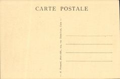 POSTAL Caen de la VENDIMIA los caballos de Hippsisme del hipodromo