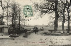 POSTAL Caen de la VENDIMIA el prado