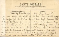 POSTAL Caen de la VENDIMIA el puente de Levis del castillo y del L St Pedro de la iglesia