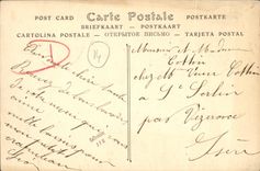 La POSTAL Caen de la VENDIMIA lleva el principal de los cuarteles Lefebvre Militaria Soldat del castillo