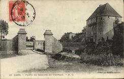 La POSTAL Caen de la VENDIMIA lleva la ayuda del castillo