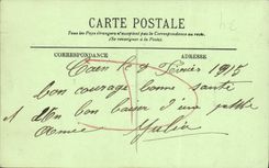 La POSTAL Caen de la VENDIMIA lleva el castillo Militaria Soldats