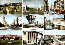 POSTAL MODERNA Caen empareda la universidad