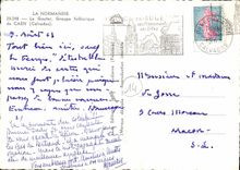 POSTAL MODERNA Normandia para probarla grupo popular de folklore de Caen