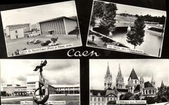 POSTAL MODERNA Caen Eglise corona los muelles del corazon hacia L hipodromo de Phoenix