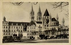 POSTAL Caen de la VENDIMIA la universidad y el L Abisde St  Etienne de Malherbe