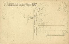 POSTAL Caen de la VENDIMIA la universidad y el L Abisde St  Etienne de Malherbe