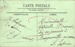 VINTAGE POSTCARD Caen L Teacher training school of the Boys