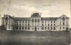 VINTAGE POSTCARD Caen L Teacher training school