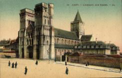 POSTAL Caen L abadia de la VENDIMIA con las senoras