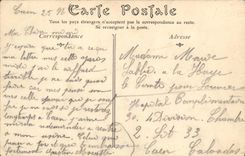 POSTAL Caen L iglesia de la VENDIMIA de la abadia de la trinidad a las senoras vista del puerto