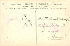 POSTAL Caen L iglesia de la VENDIMIA de la abadia de la trinidad a las senoras junto en el sur occidental