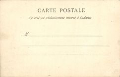 Abadia de Caen de la POSTAL de la VENDIMIA con la iglesia de las senoras de la trinidad