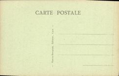 Tumba de Caen de la POSTAL de la VENDIMIA de la iglesia de la reina Matilde de la trinidad