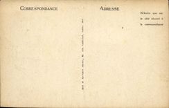 POSTAL Caen L abadia con las senoras y L dios de la VENDIMIA del hotel