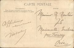 Abadia de Caen de la POSTAL de la VENDIMIA con las senoras el Pasillo