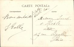 La iglesia de Caen de la POSTAL de la VENDIMIA de la abadia de dios de la trinidad y del hotel con las senoras se reclino por la reina de Matilde