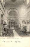 POSTAL Caen interior de la VENDIMIA de L iglesia de Notre Dame