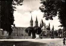 Apse de CPSM Caen de L iglesia Etienne Saint con la abadia con los hombres