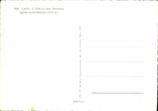 CPSM Caen L abadia con la iglesia Etienne de los hombres Saint