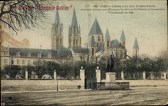 POSTAL Caen L Apse y viajes de la VENDIMIA de Etienne Saint