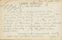 POSTAL Caen L abadia vieja santa de la VENDIMIA de Etienne de la iglesia con los hombres