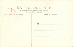 VINTAGE POSTCARD Interior Caen of Church Etienne Saint