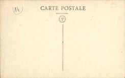 Iglesia St  Etienne de Caen de la POSTAL de la VENDIMIA o abadia con el ataque frontal de los hombres