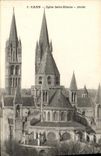 Apse de St  Etienne de la iglesia de Caen de la POSTAL de la VENDIMIA