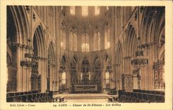 Estribillo de Caen de la POSTAL de la VENDIMIA de Etienne de las rejillas Saint