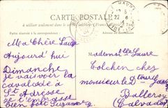 Apse Etienne de Caen de la POSTAL de la VENDIMIA Saint